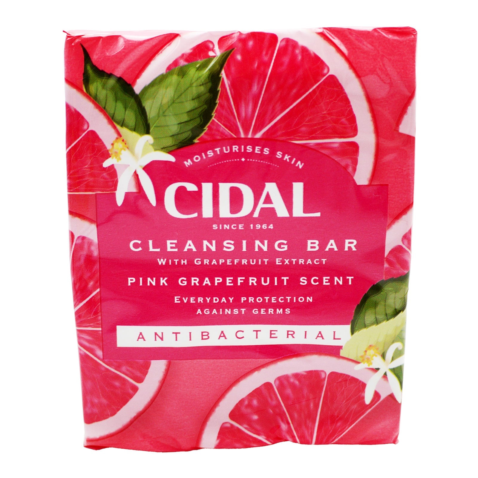 Buy Cidal Cleansing Bar With Grapfruit Extract l 2 Antibacteria Soaps - Premium Quality Toiletries Online - Product Image Buy Cidal Cleansing Bar With Grapfruit Extract l 2 Antibacteria Soaps - Premium Quality Toiletries Online - Product Image